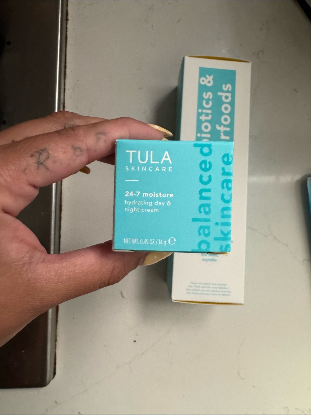 Tula Aqua Blue Probiotics Face Cleanser & Moisture Cream Set - Picture 4 of 6